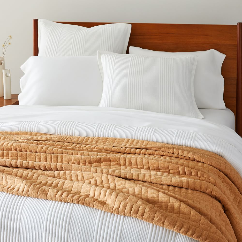 Cotton Cloud Jersey Bed Blanket West Elm