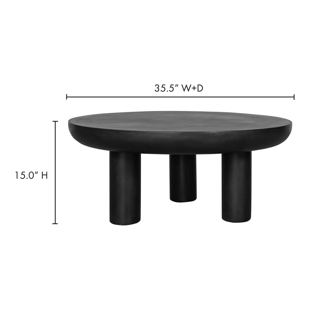 Contemporary Concrete Coffee Table West Elm