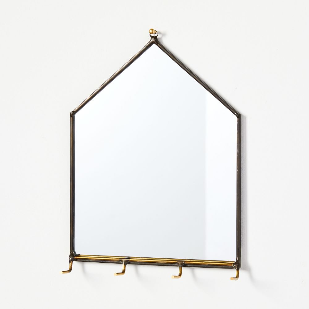 SZKLO Glass House Mirror Wall Organizers West Elm
