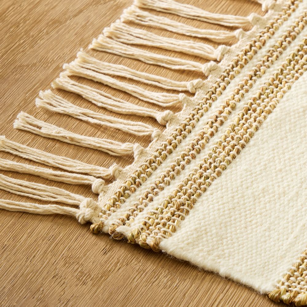 Seagrass & Wool Placemat (Set of 4) West Elm