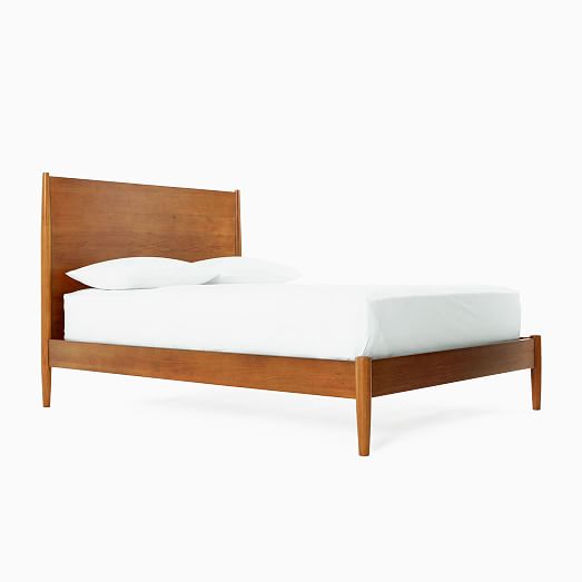 Mid Century Bed Mid Century Bed, Mid Century Modern Wood Bed Frame King