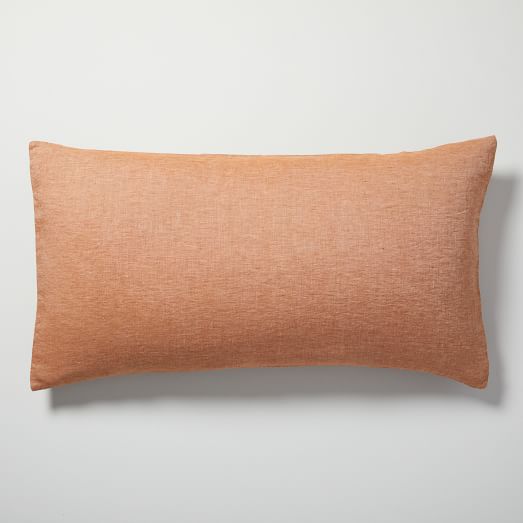 west elm orange duvet