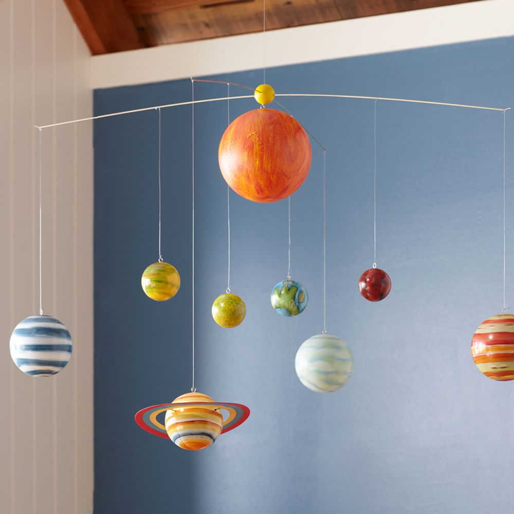 Solar System Mobile Light Ceiling Space Kids Education New 