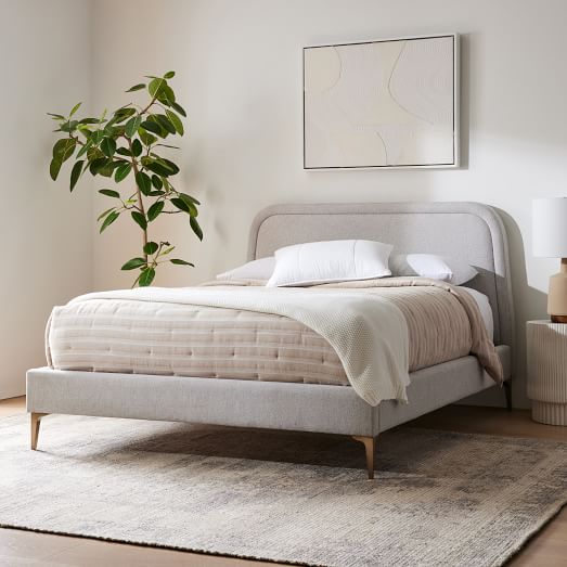Camilla Bed Metal Legs Camilla Bed Metal Legs, West Elm King Bedroom Sets