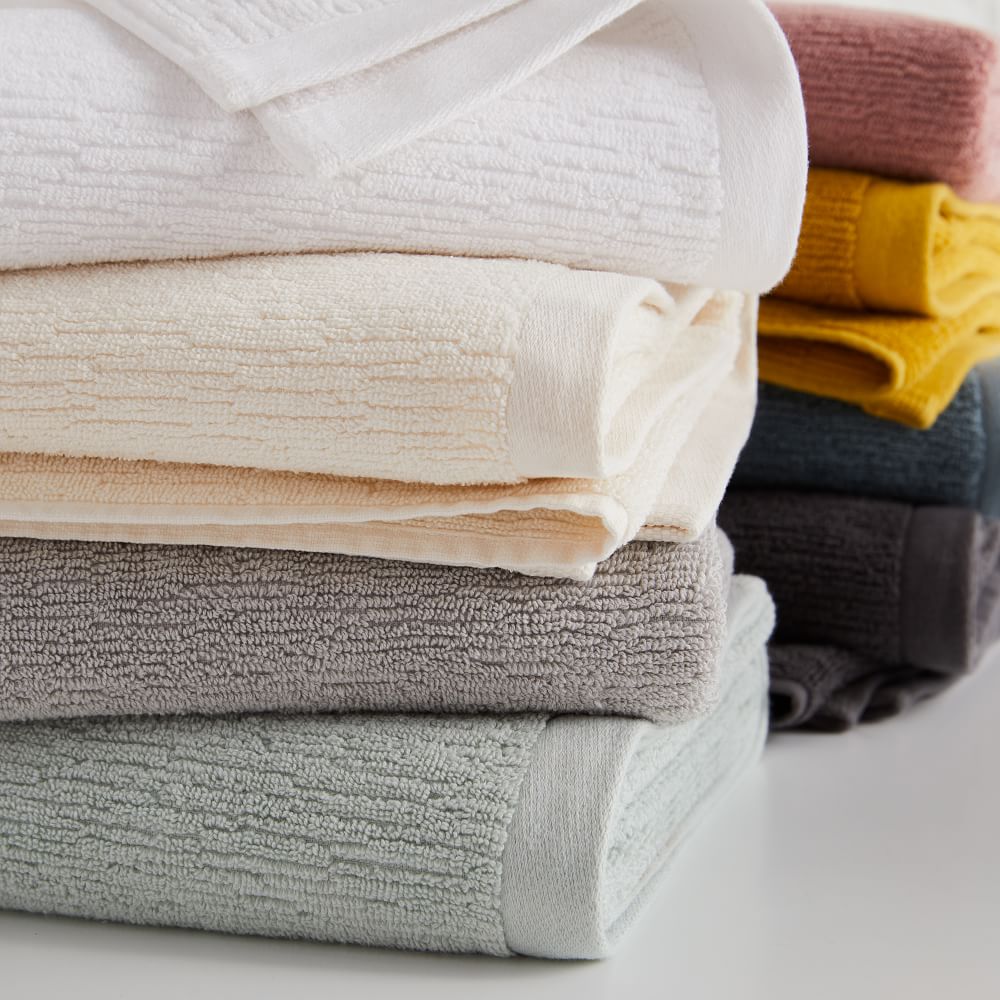Organic QuickDry Textured Towels West Elm
