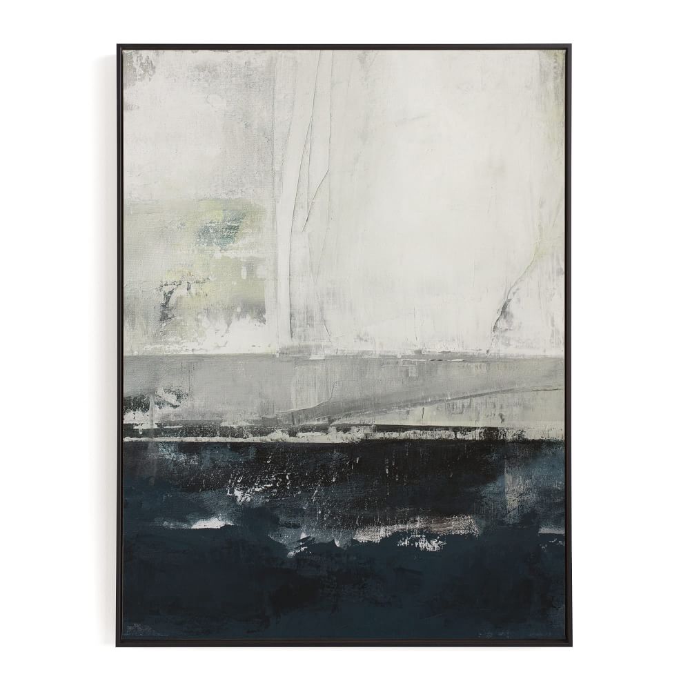 Northern Blues Framed Wall Art by Minted for West Elm West Elm