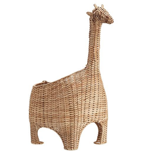 giraffe toy basket