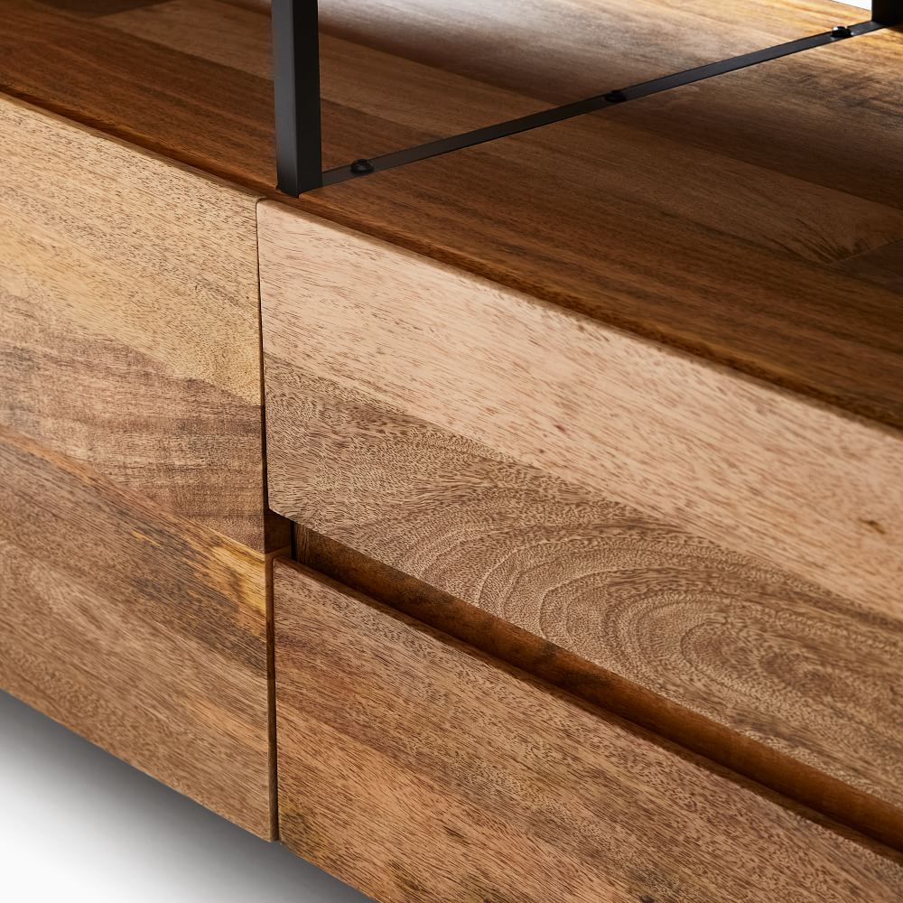 Industrial Storage Media Console (80"96") West Elm