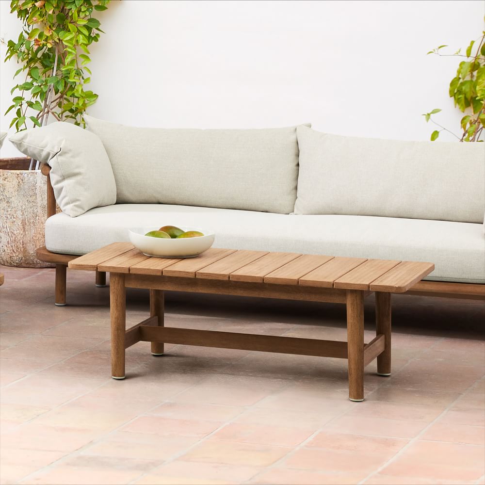 Hargrove Outdoor Coffee Table (49") | West Elm