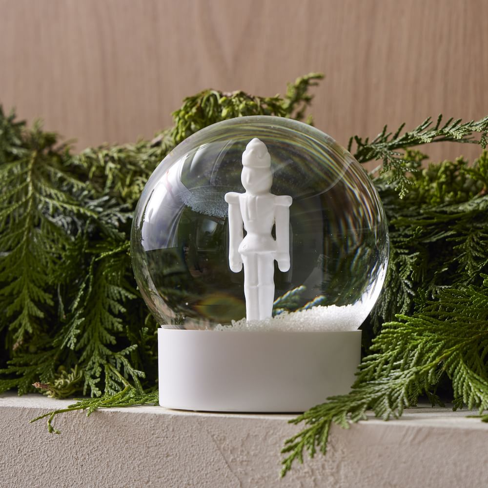 Nutcracker Snow Globe West Elm
