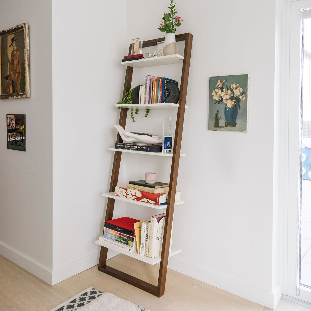 Ladder Leaning Bookshelf (25") West Elm