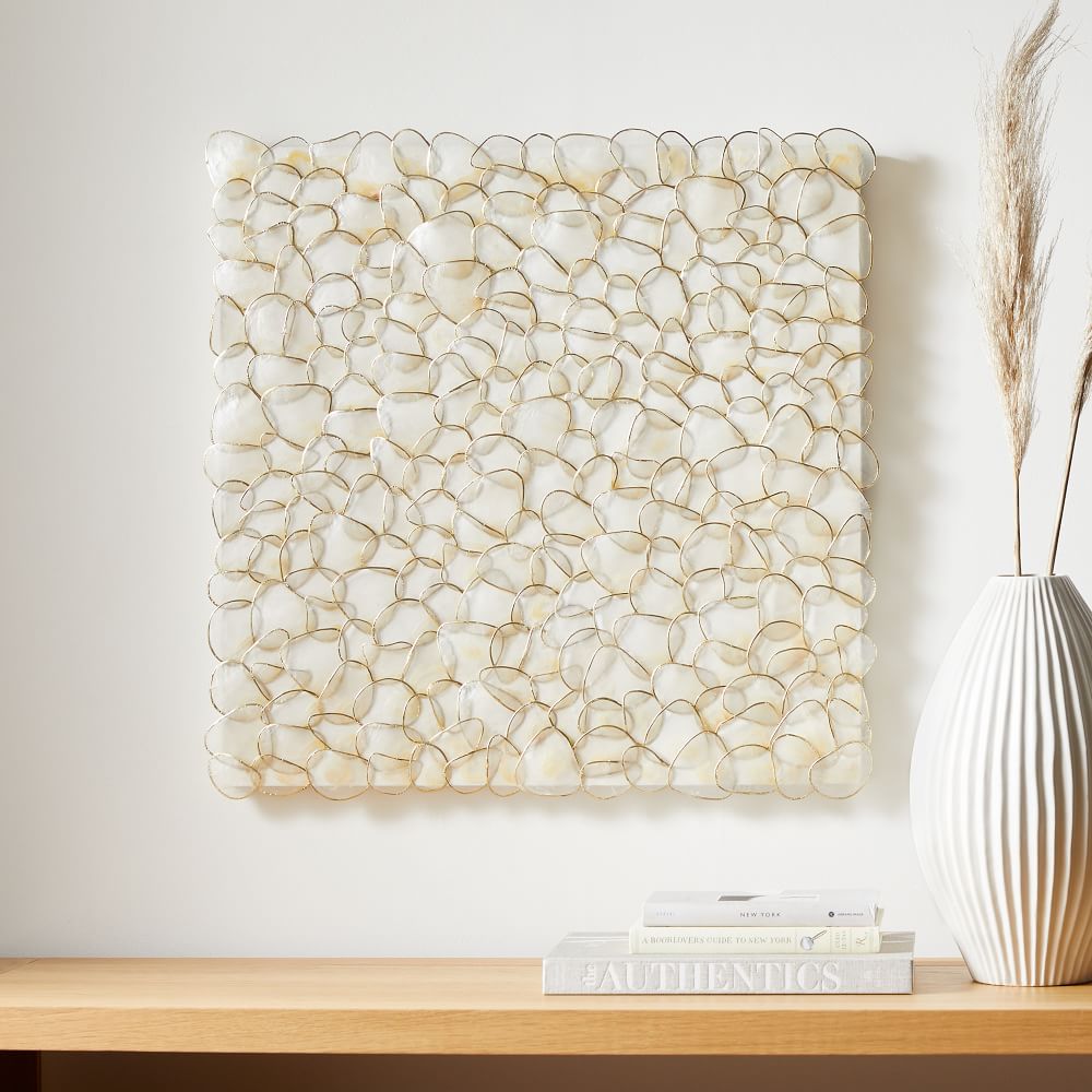 Deco Capiz Dimensional Wall Art by Diego Olivero West Elm
