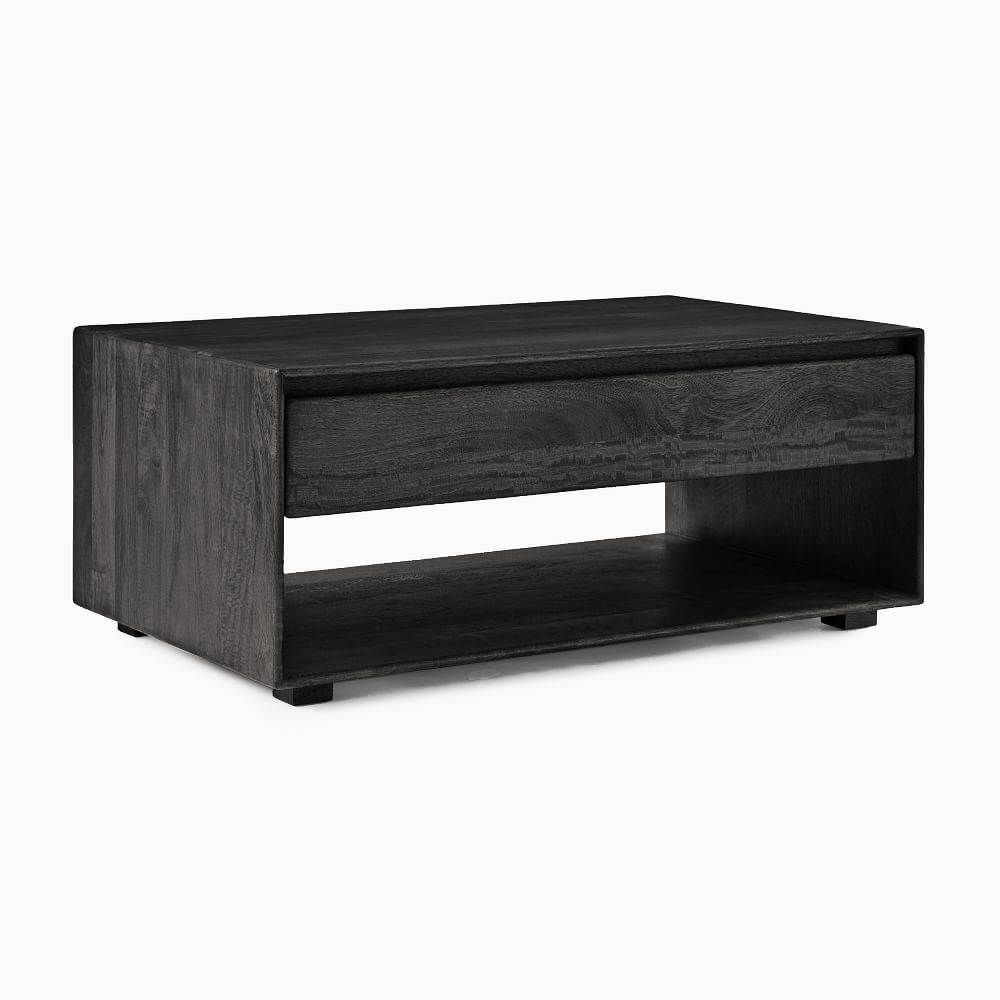 Anton Solid Wood Storage Coffee Table West Elm