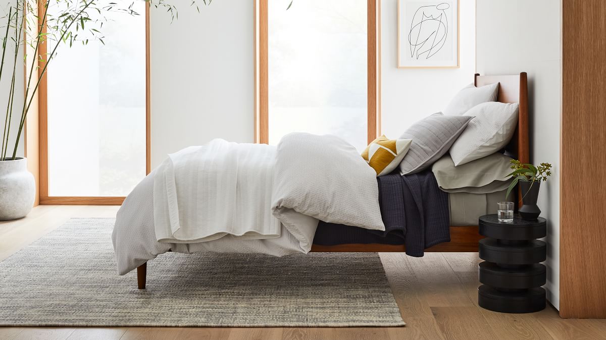 Ribbed Bed Blankets West Elm
