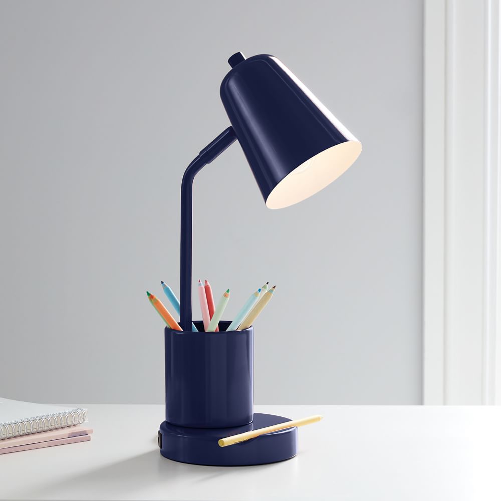 Modern Task Light w/Storage | West Elm
