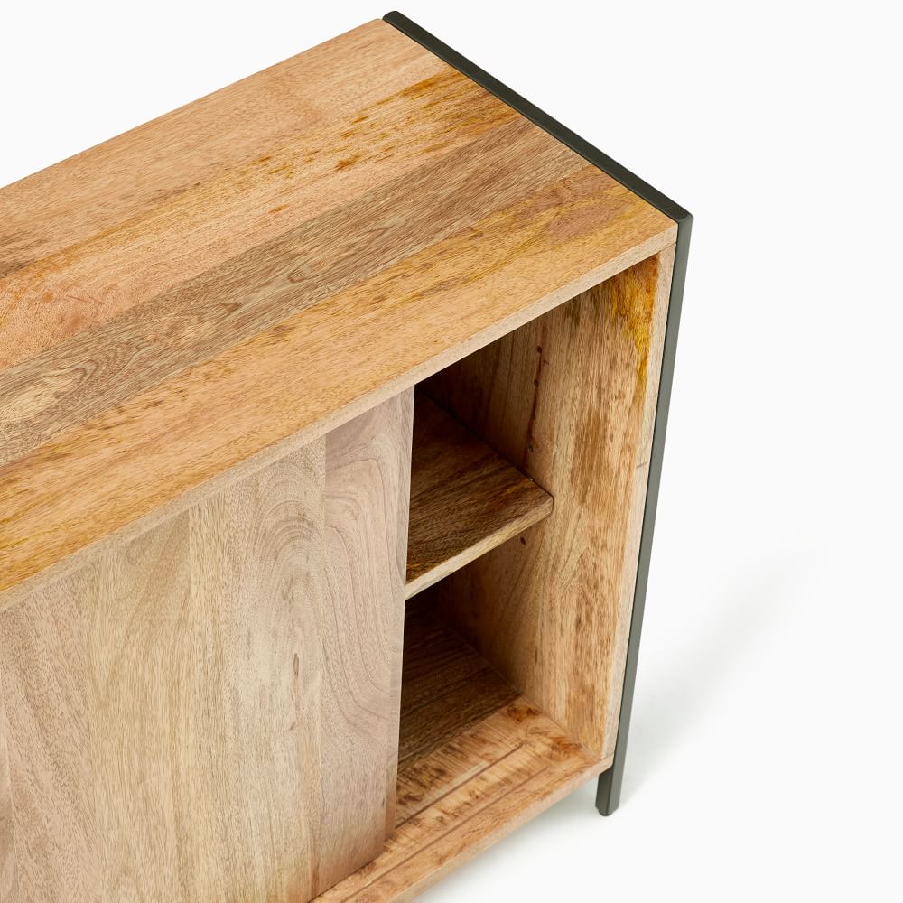 Industrial Storage Shallow Media Console (44") West Elm