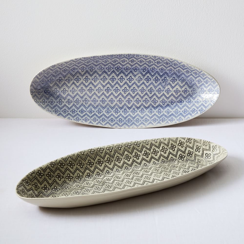 Wonki Ware Handcrafted South African Long Platter West Elm