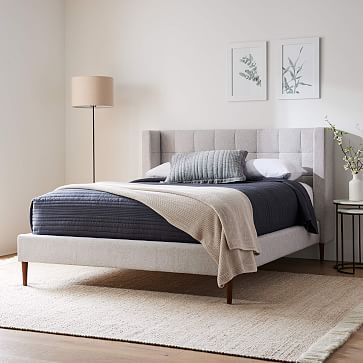 Shelter Bed - Wood Legs | West Elm