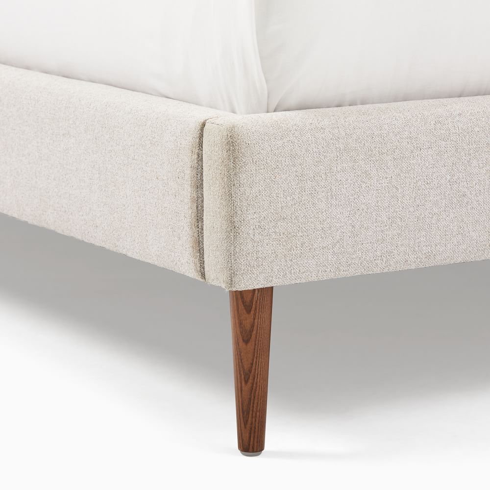 Shelter Bed Wood Legs West Elm