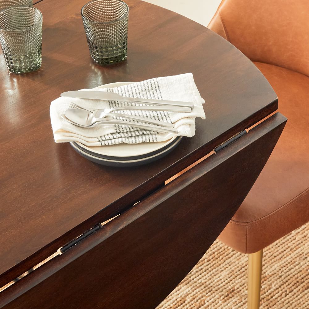 Jules Drop Leaf Expandable Dining Table (22"42") West Elm