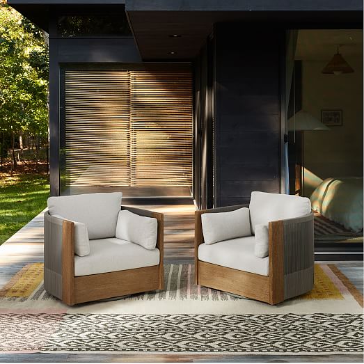 porto outdoor swivel chair