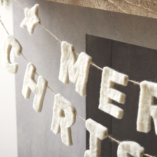 Merry Christmas Garland