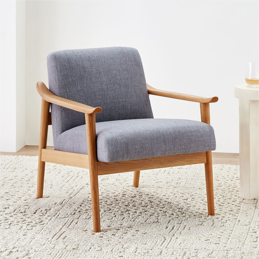 Mid Century Show Wood Chair West Elm