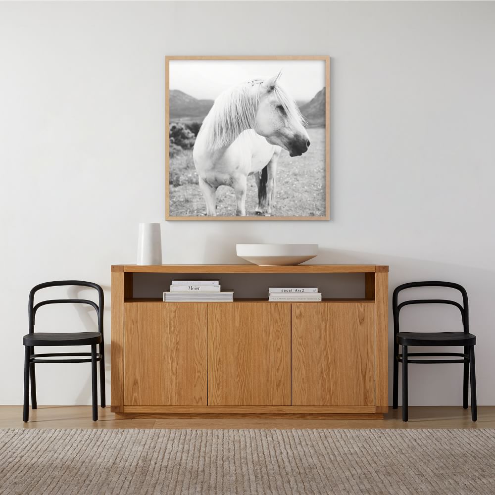 Field Horse Framed Wall Art by Minted for West Elm | West Elm