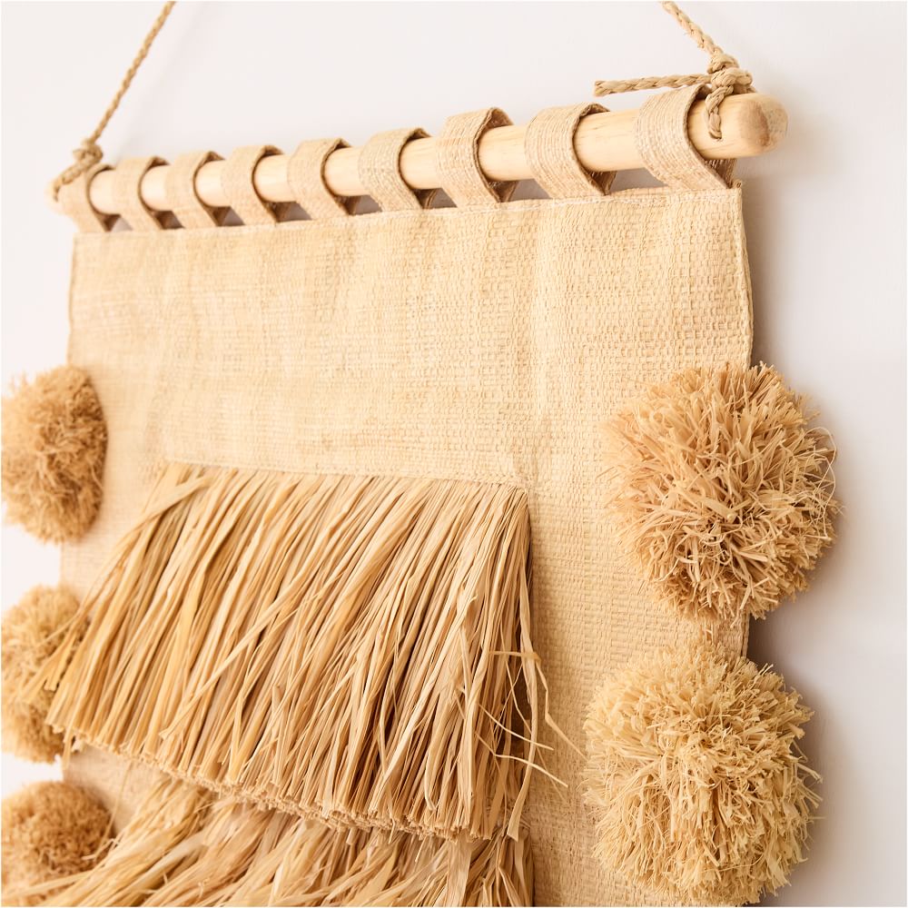 Diego Olivero Raffia Wall Art West Elm
