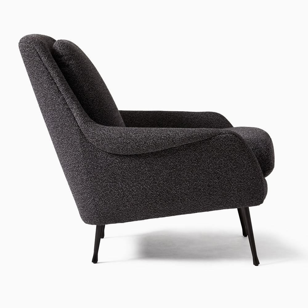 Lottie Chair Metal Legs West Elm
