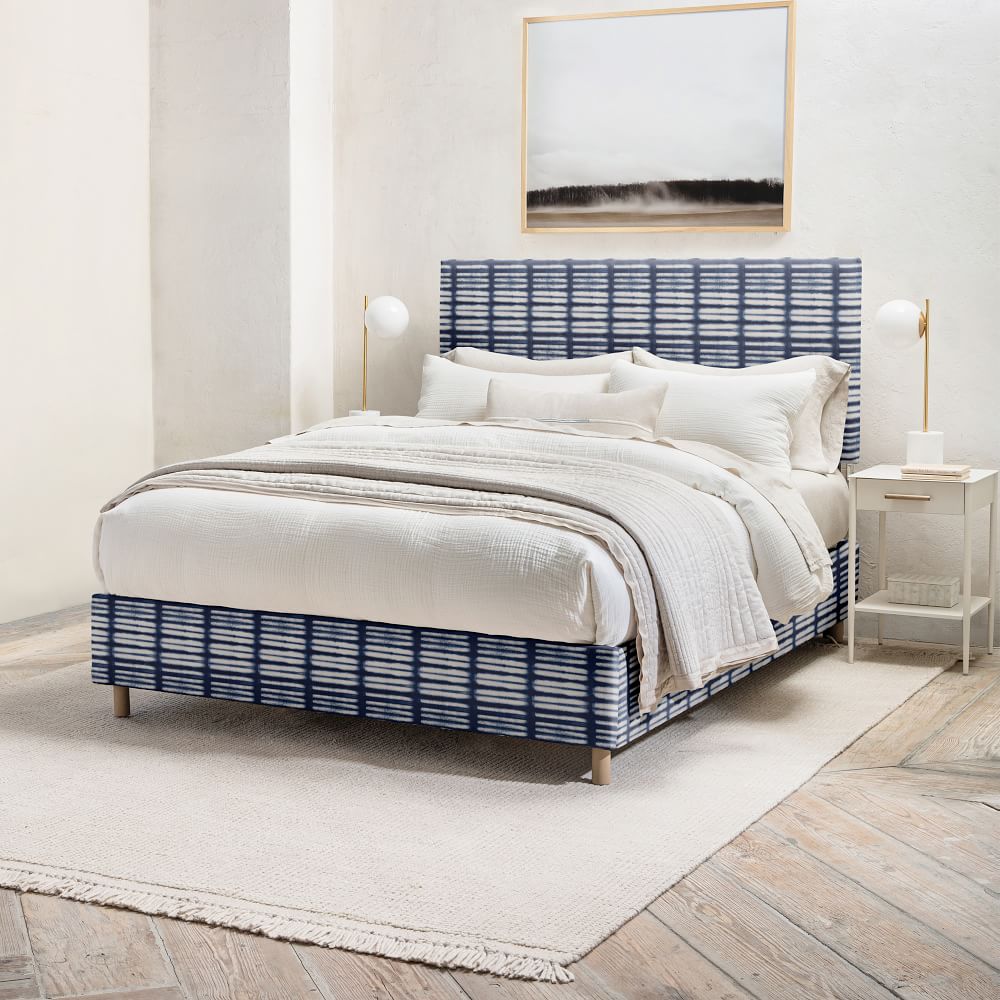 Minted for West Elm Squareback Headboard & Bed West Elm