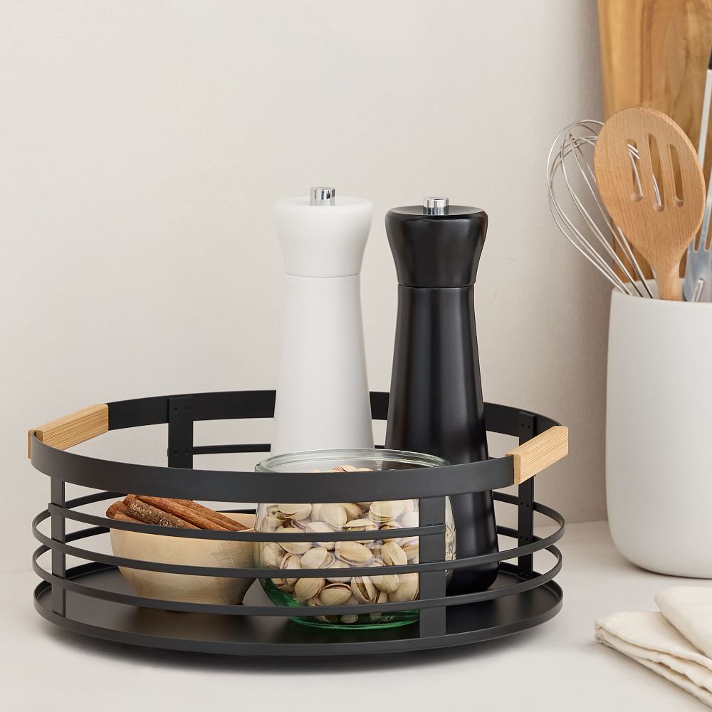 mDesign Metal Turntables West Elm