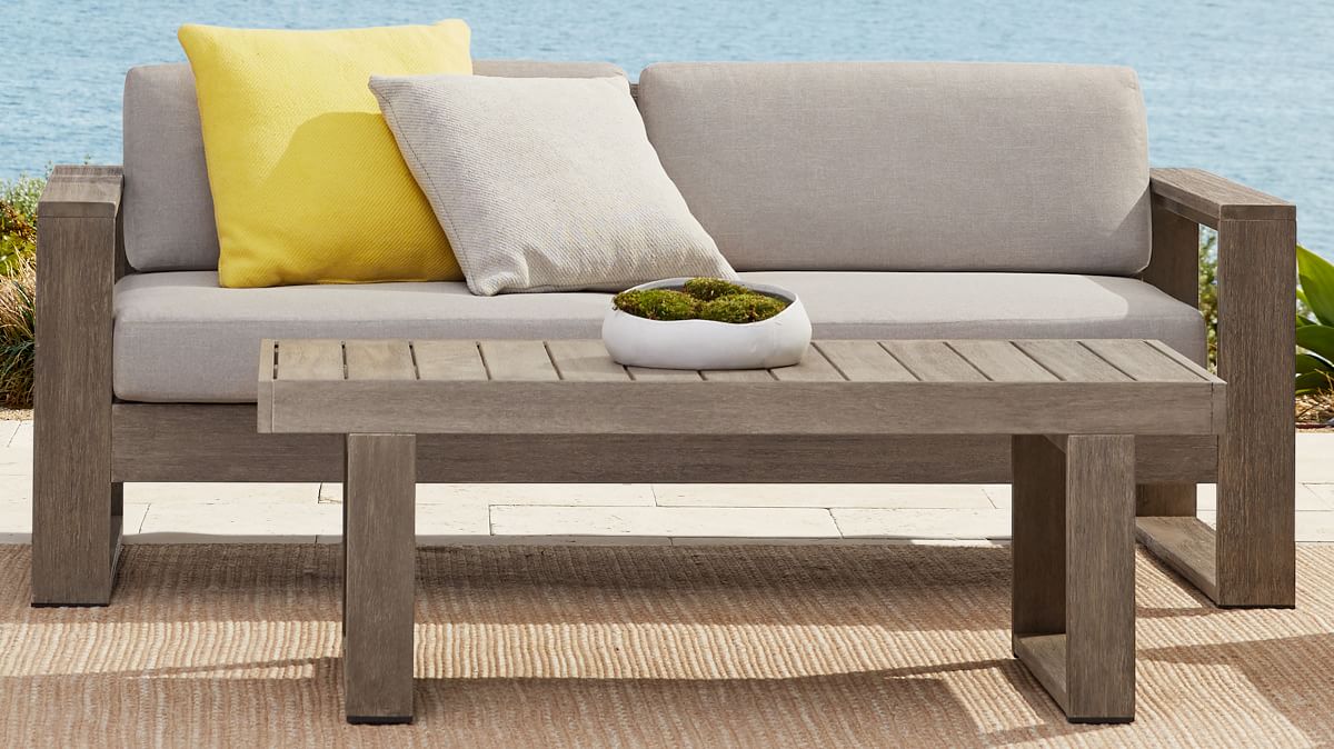 Portside Outdoor Rectangle Coffee Table (50.5") West Elm