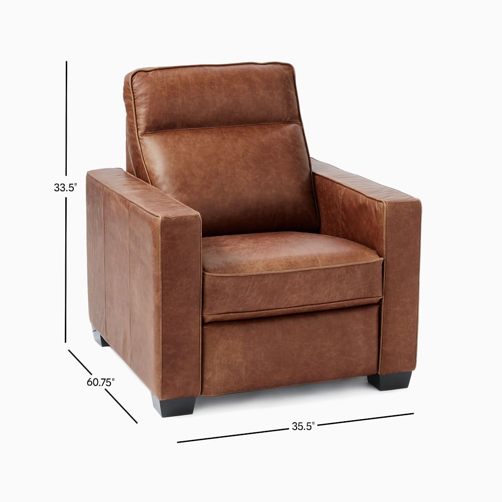 Henry® Leather Power Recliner Chair West Elm
