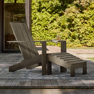 adirondack chair with ottoman