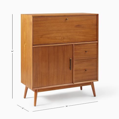 Mid-Century Secretary Desk (38