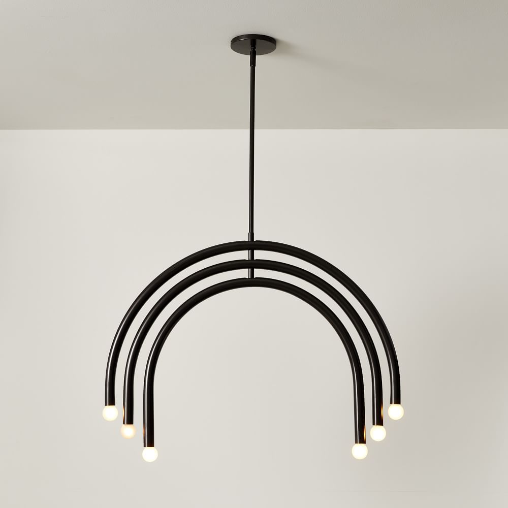 West Elm Arc Chandelier