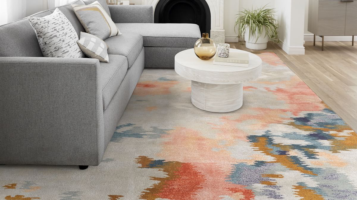 Flame Rug West Elm