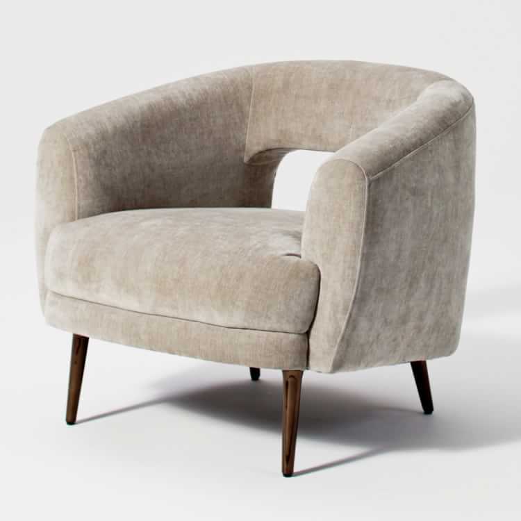 west elm millie chair