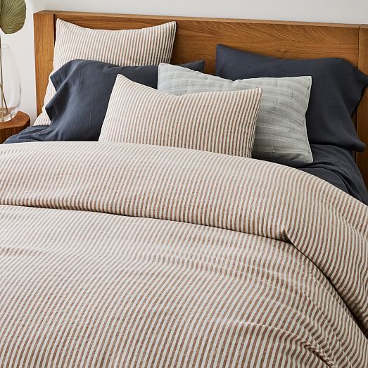 classic stripe duvet cover