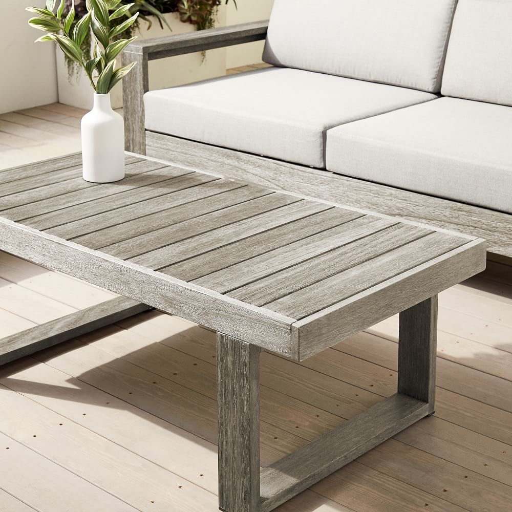 Portside Outdoor Sofa (75"), Lounge Chair & Coffee Table (50.5") Set