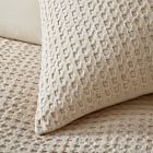 Cotton Waffle Duvet Cover \u0026 Shams 