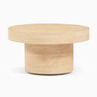 Volume Round Pedestal Coffee Table (30