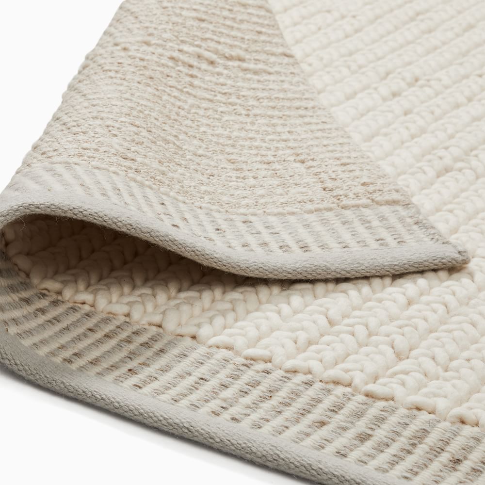 Chunky Twist Responsibly Sourced Wool Rug | West Elm