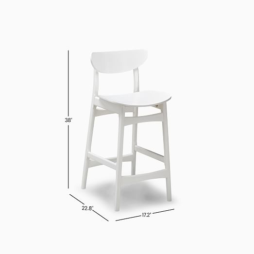 west elm classic cafe counter stool