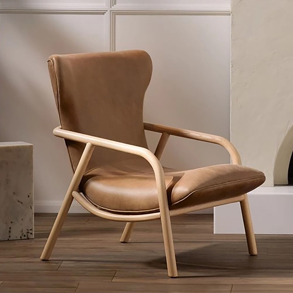 Leather Wingback Chair West Elm