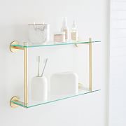 modern wall shelves for bathroom