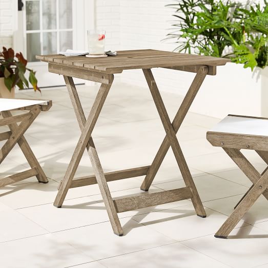 fold down bistro table