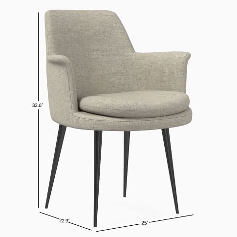 Finley Dining Arm Chair | West Elm