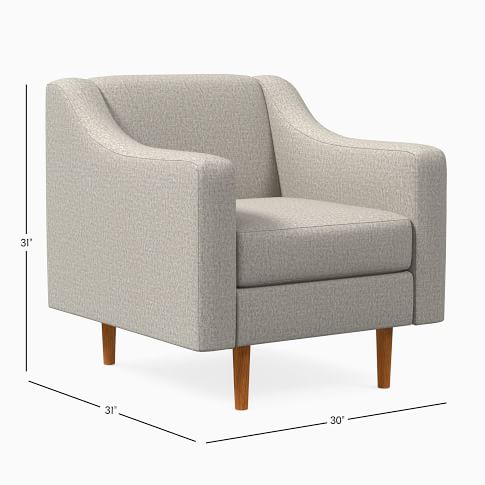 Olive Chair - Wood Legs | West Elm